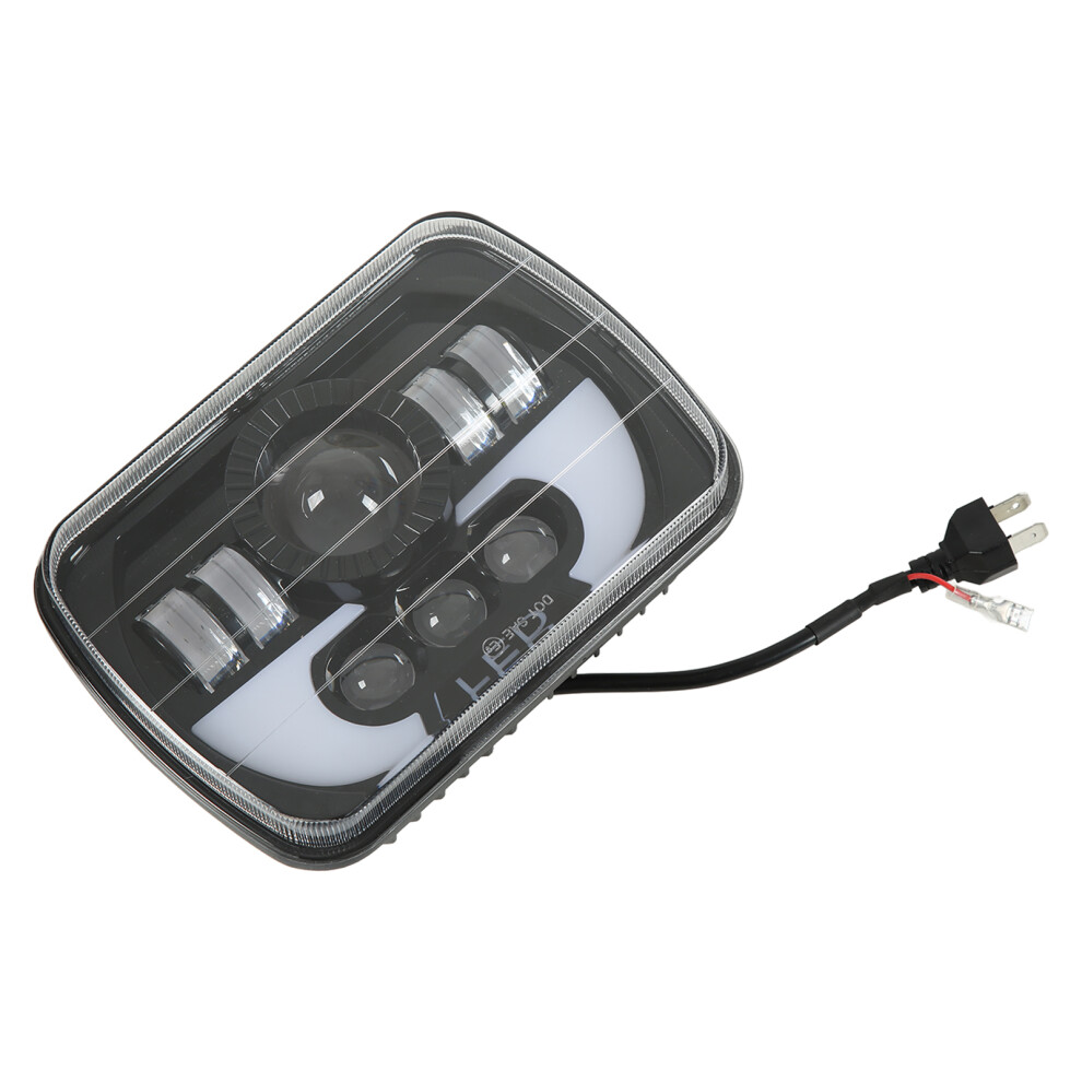 Square 5X7in 90W Led Headlight Ip67 Waterproof For Car & Motorcycle 4641332872628