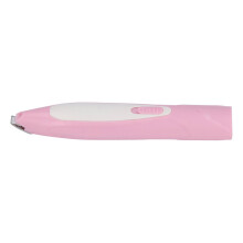 Hunde Pfoten-Trimmer mit LED-Licht, sicherer Schnitt, effizient, leiser Elektrotierpflege-Schermaschine für Katzen und Hunde, pink