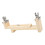 Solid Wood Bracelet Weaving Rack Adjustable 22.3cm Sturdy Durable 15