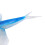 Fliegende Fischform 130 g Weicher Silikon-Köder Blau 12