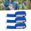 3 pezzi di torniquete blu elastici da 40 cm / 15,7 in Primo soccorso 1