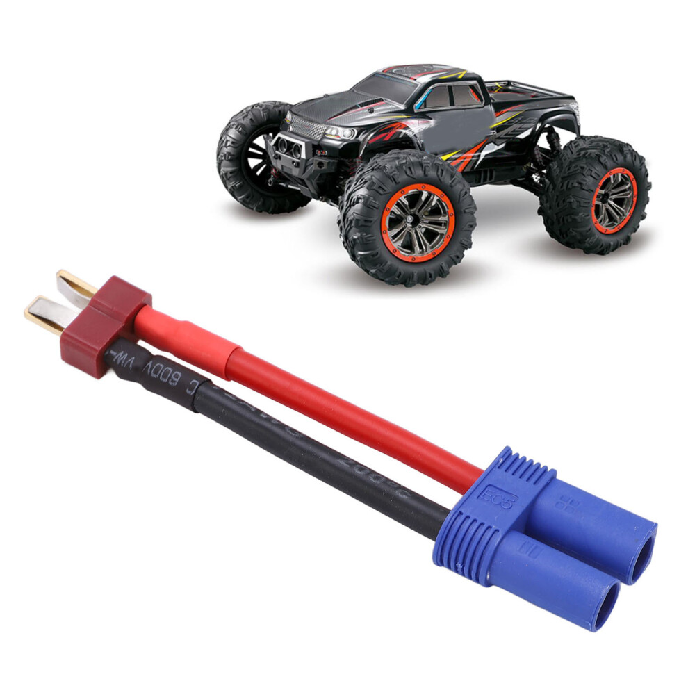 Flexible 93Mm T Male Ec5 Female Adapter 12Awg For Rc Models 9381332875728