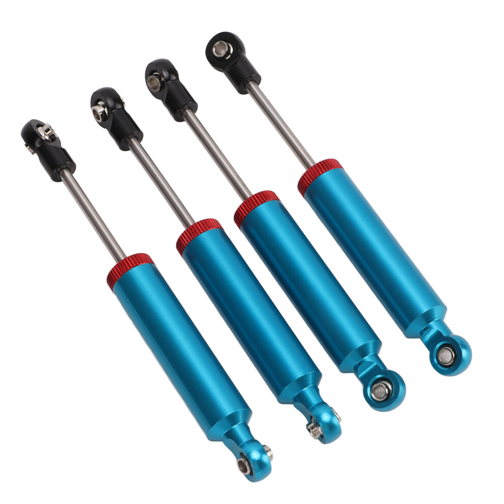 4Pcs Aluminum Alloy Rc Car Shock Absorbers 110Mm For 1/10 Climbing Blue 9351332878548