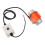 DC 24V Aluminum Alloy Concrete Vibration Motor 20W IP65 with Speed Controller 16