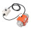 DC 24V Aluminum Alloy Concrete Vibration Motor 20W IP65 with Speed Controller 15
