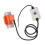 DC 24V Aluminum Alloy Concrete Vibration Motor 20W IP65 with Speed Controller 10
