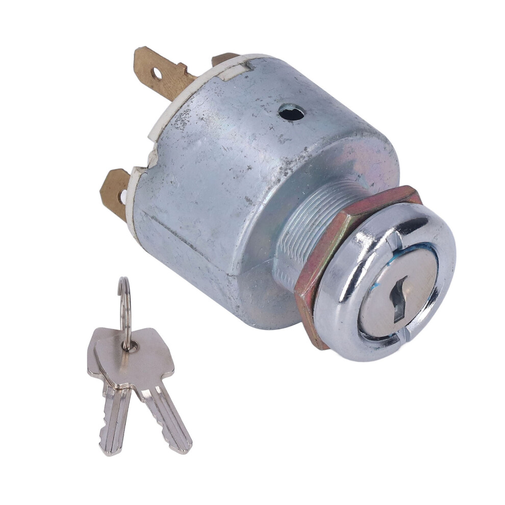 Universal 3 Terminal 3 Position Ignition Switch 12V Car Truck Zinc Alloy 6931332884515