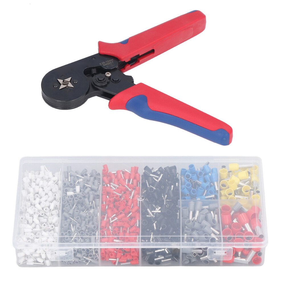 Complete 1800Pcs Ferrule Crimping Set Awg 23Â7 With Carry Case 8331332884337