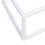 Support de cercle à broder à double épaisseur blanc 2535 cm 11
