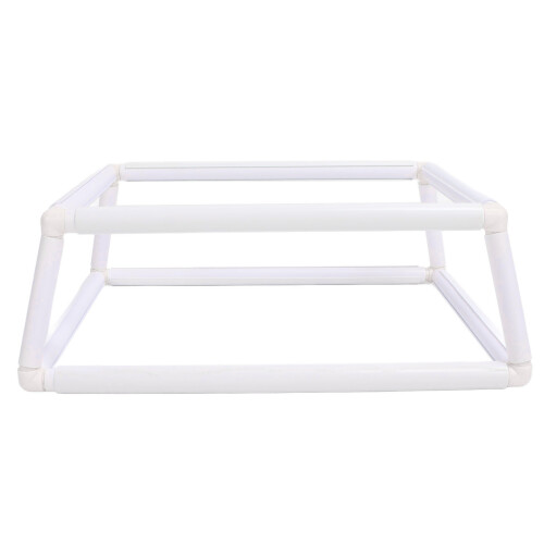 Support de cercle à broder à double épaisseur blanc 2535 cm 2