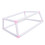 Soporte ClipOn de doble capa rosa 25x35/30x40 cm 15