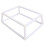 Support de cercle à broder à double épaisseur blanc 2535 cm 16
