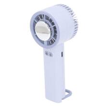 Ventilateur portatif à 3 vitesses 1600 mAh 16 6 6 cm bleu