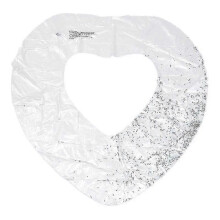 Heart-shaped inflatable swimming ring for pool and beach, durable PVC float