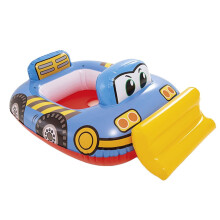 Opblaasbare kinderzwemstoel voor zwembad, strandfeest, blauw