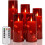 LED-Kerzen mit integrierten Dekolichtern, Timer und Fernbedienung, kabelloser LED-Stift 1