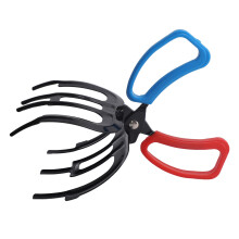 Fischgreifer 3-Klauen Leichter Ergonomischer Griff Fischkontrollzange Angelzubehör Für Süßwasserfische