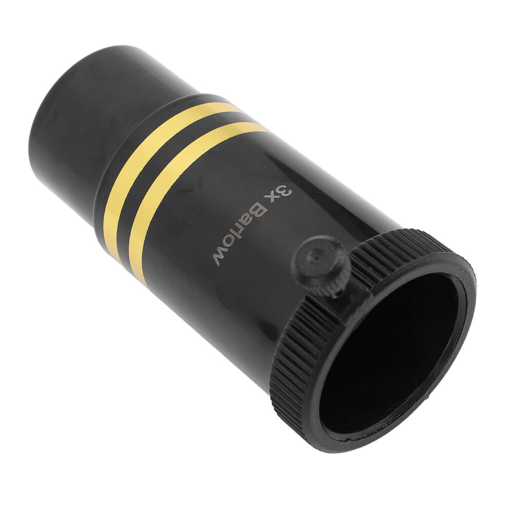 1.25 Inch 3X Multi-Coated Achromatic Telescope Barlow Lens 4221332886797