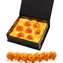 Dragon Ball complete set in a gift box with all 7 glass balls