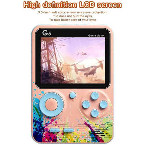 Gameconsole Retro draagbare gameconsole, 500 games