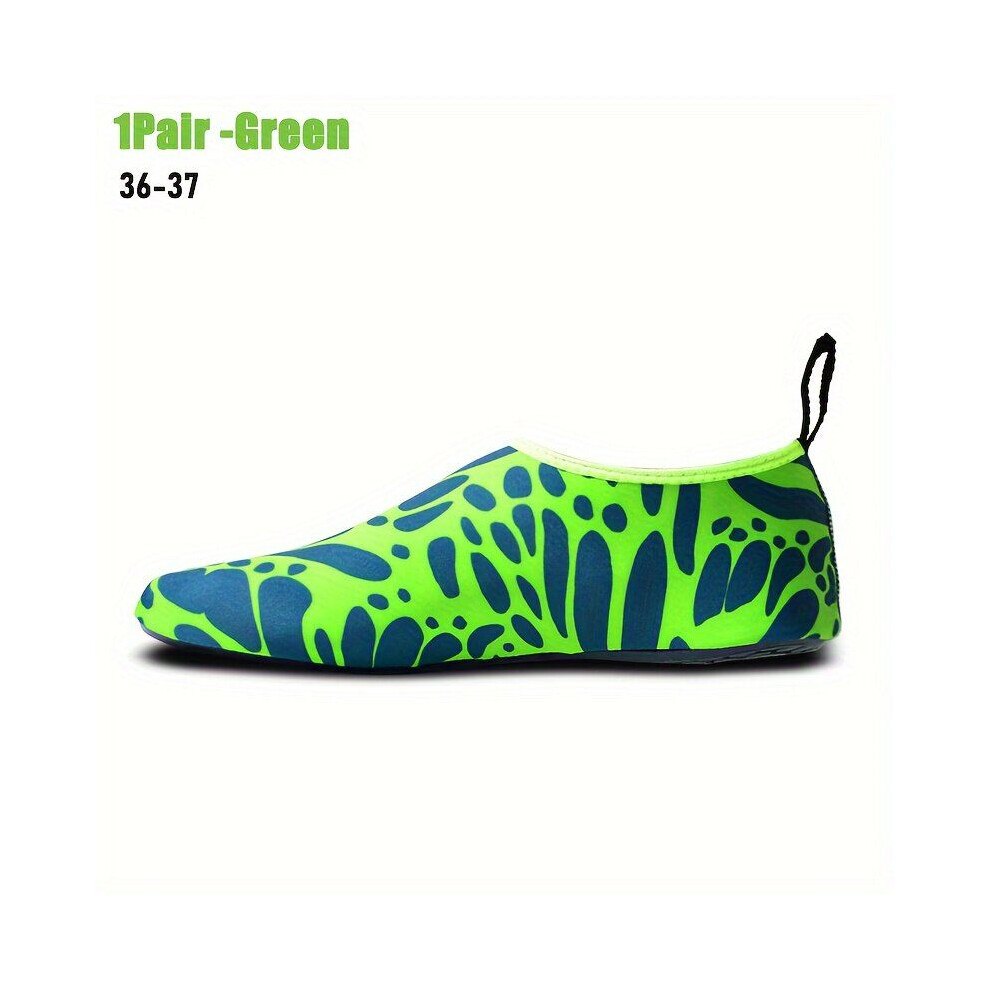 Universal quick-drying water shoes for men and women, green