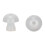 10Pcs Silicone Hearing Aid Ear Tips for Hearing Aids, 14mm, Universal 3