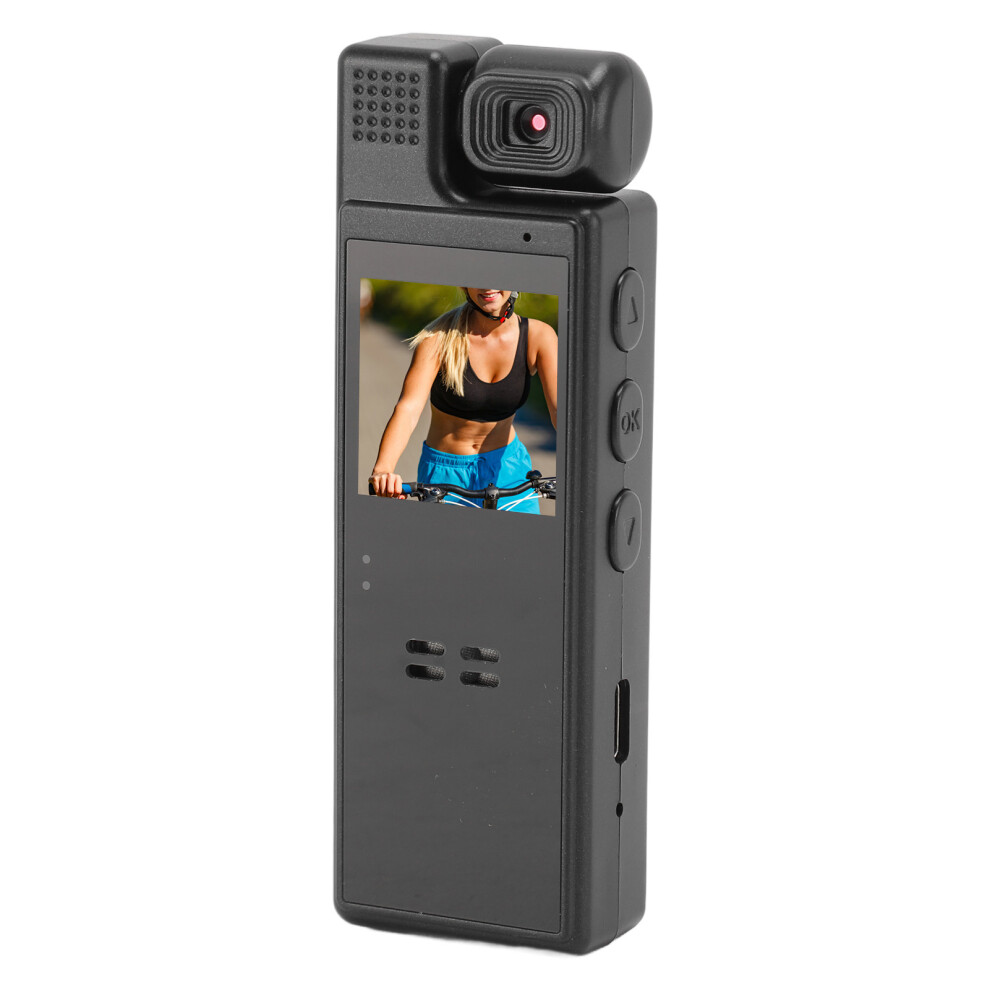 Body Cam 4K 1200Mah 1.3In Wifi Night Vision Black 8401332895432