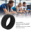 Protection en silicone pour Smart Ring noir S 6-10 4
