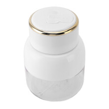 Portable 800ml USB Rechargeable Blender, 11x16cm, White