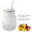 Portable 800ml USB Rechargeable Blender, 11x16cm, White 6
