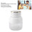 Portable 800ml USB Rechargeable Blender, 11x16cm, White 5