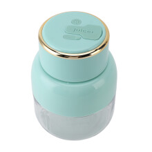Portable 800ml Juicer Blender, Rechargeable, Green, 11x16cm