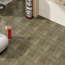 (Light Taupe, 10pcs) 12in Wood Grain Parquet Self-adhesive Flooring Tiles