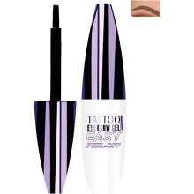 (Brown) Long Lasting Eyebrow Dye for Natural Color, Waterproof Brow Gel, Peel-Off Brow Tint for Customizable Intensity