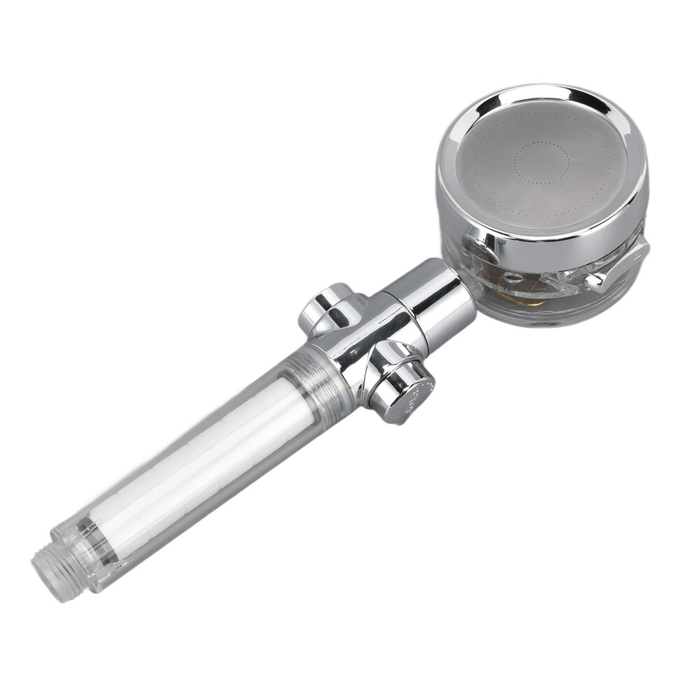 360 Rotating Handheld Shower Head With Turbo Boost For Low Pressure 7891332901034
