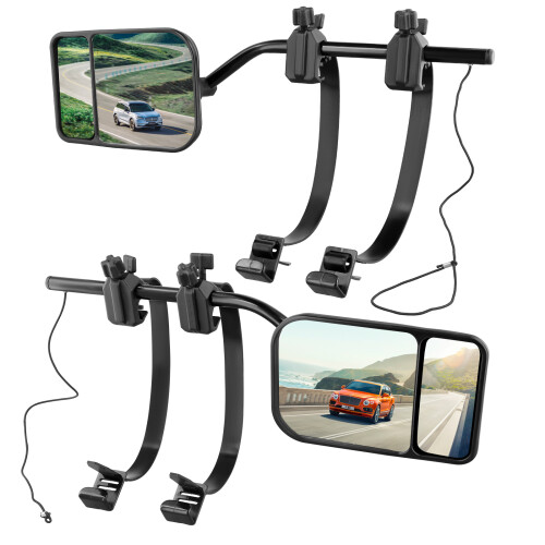 Convex Caravan Towing Mirror Adjustable Caravan Mirrors for Cars