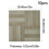 Living And Home (Light Grey, 10pcs) 12in Wood Grain Parquet Self-adhesive Flooring Tiles 7