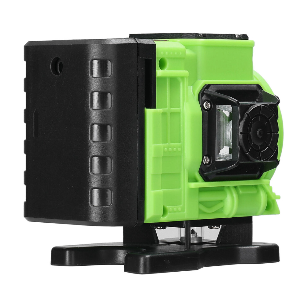 Green Multifunctional 12 Lines Laser Level 3 Self-Leveling With Remote 512G