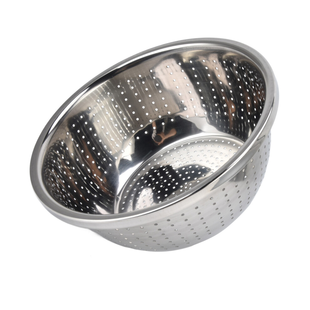 26cm Stainless Steel Kitchen Colander Rustproof Multifunction Basin-image-OPC-PJBNS9H-NEW