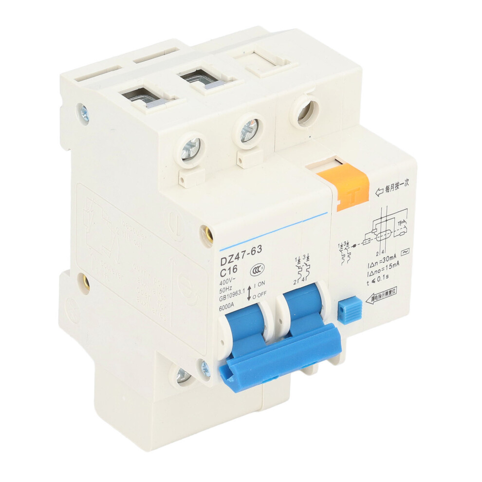 Ground Fault Circuit Breaker Pa66 Leakage Protection 16A 30Ma 400V 6931332905029