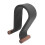 Supporto per cuffie in pelle PU noce, antiscivolo 11