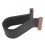 Supporto per cuffie in pelle PU noce, antiscivolo 15