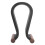 Supporto per cuffie in pelle PU noce, antiscivolo 2