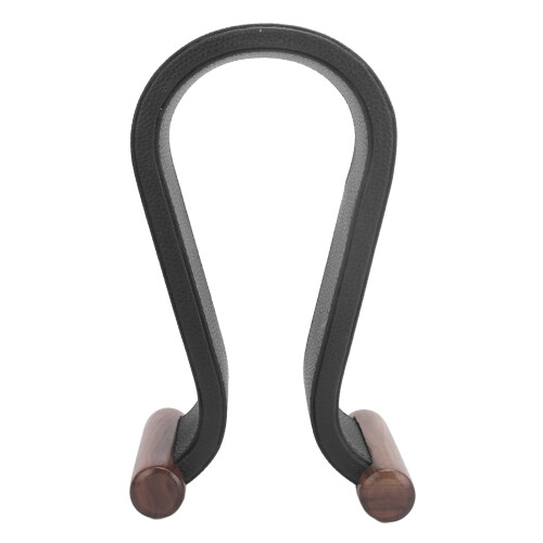 Supporto per cuffie in pelle PU noce, antiscivolo 1