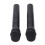 Wireless Microphone Set 2x ABS Metal Dynamic Cardioid 200MHz 15