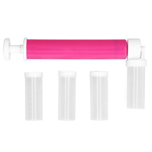 Aérographe manuel pour gâteau Rose Rouge 24,5x12x3,5 cm Cap 1