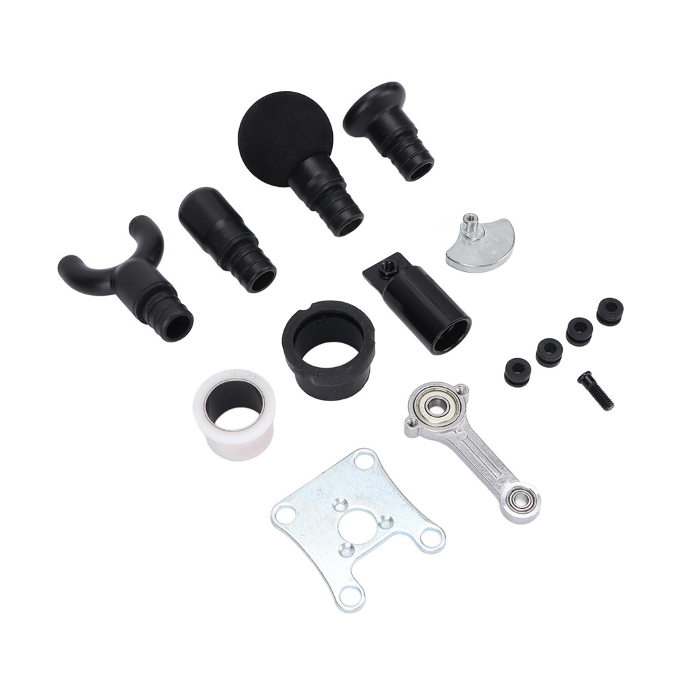 Aluminium Alloy 4 Head Muscle Massage Gun Attachments for Deep Tissue