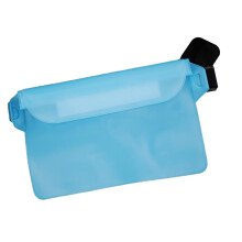 Wasserfeste Tasche mit Taillengurt PVC dreischichtig versiegelt wasserdichte Gürteltasche Touchscreen-Handy Trockenbeutel für Strand Bootfa