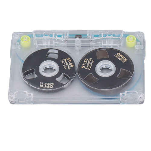 46 Min. leere Kassette 10x6.5x0.9cm Schwarz