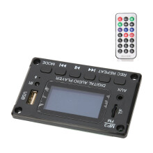 Placa de decodificación Bluetooth con pantalla LCD 160mAh negro